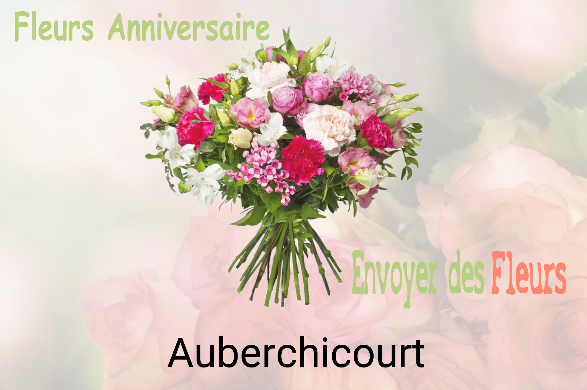 Bouquet de fleurs d’anniversaire livré à Auberchicourt